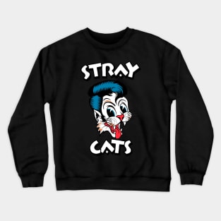 stray cats Crewneck Sweatshirt